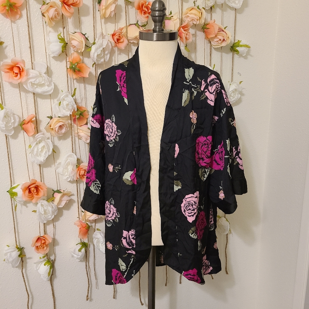 Floral kimono